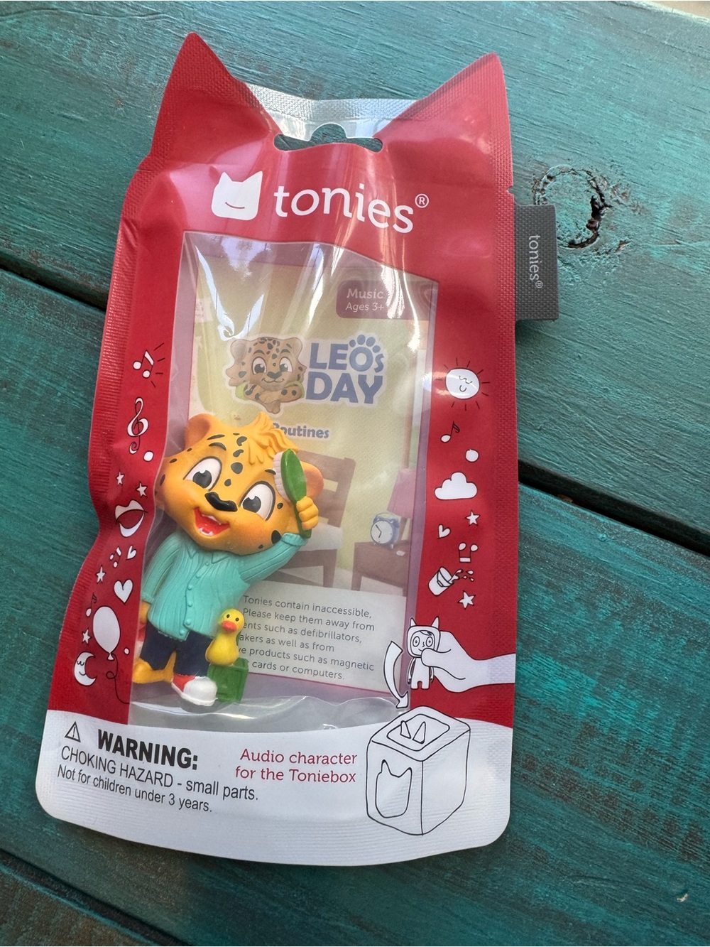 Tonies Leo's Day Yellow & Teal Figure - Tonies Audio Character